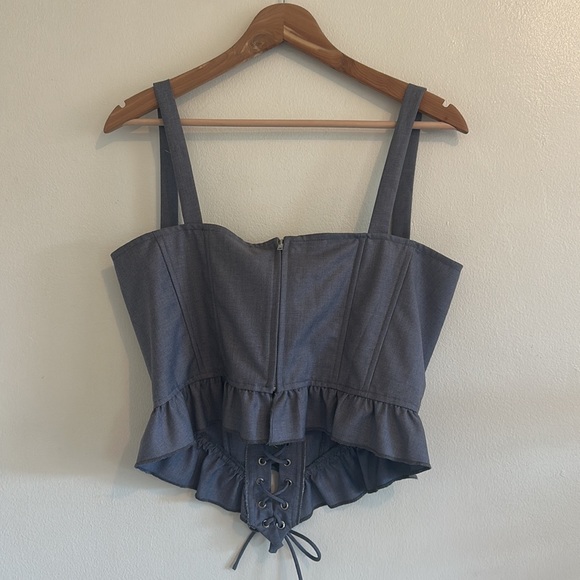 Lioness NWT Cuatro Corset in Slate - Size XL - Picture 9 of 14